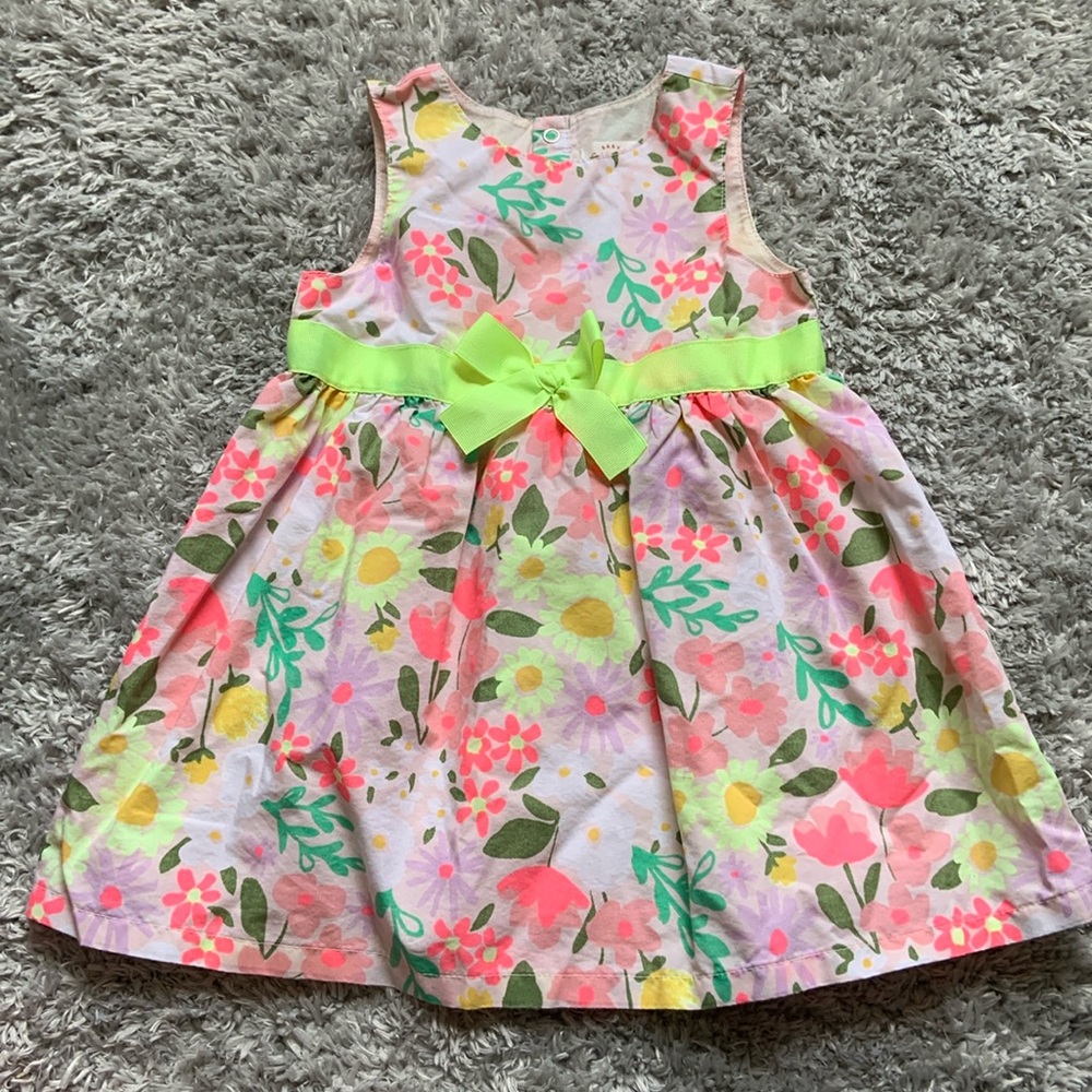 Babies spring dress.